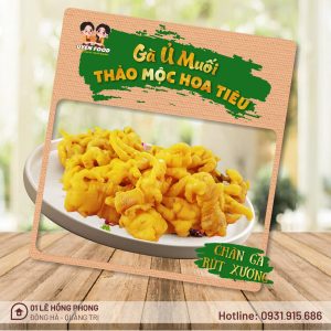 Chân gà rút xương