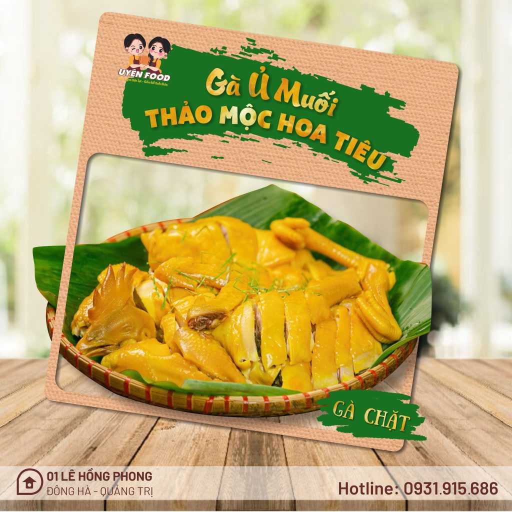 Gà ủ muối chặt