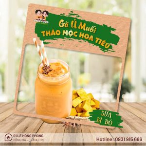 Sữa bí đỏ
