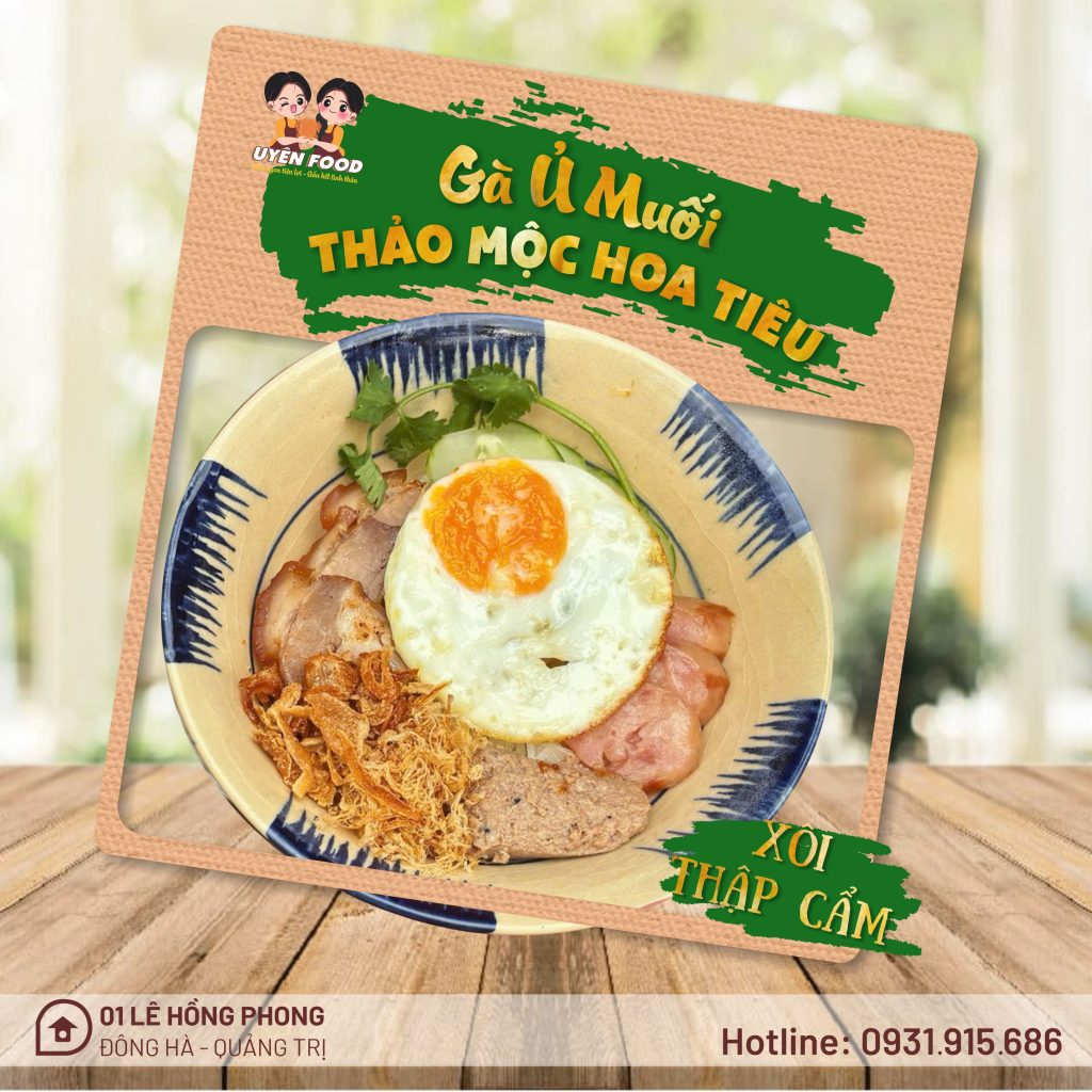 Xôi thập cẩm Uyên food